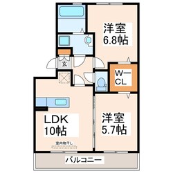 リベールⅢの物件間取画像